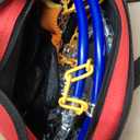 Snow Chains, Thickened and Wear-Resistant High Carbon Steel Anti Slip Tire Chain for Light Truck, Pickups, and SUVs, Set of 2 (4WD-110)