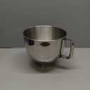 5 QT Stainless Steel Mixer Bowl Compatible With KITCHENAID TILT-HEAD STAND MIXERS 4.5-Quart (4.3 L) And 5-Quart (4.7 L) (Stainless Steel Polished)