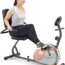Marcy Home Fitness Personal Exercise Bike with Adjustable Magnetic Resistance for Cardio Workout and Cycle Training