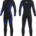 Wet Suits for Women Men Full Body 3MM Neoprene Wetsuit Diving Suit in Cold Water, Long Sleeves Front Zip Scuba Wetsuits One Piece Thermal Swimsuit for Surfing Snorkeling Kayaking Swimming Canoeing (XX-Large)