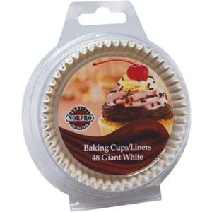 Norpro 3600 2.75" Giant Muffin Cups 48 Count