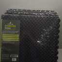 ProsourceFit Puzzle Exercise Mat  in, EVA Interlocking Foam Floor Tiles for Home Gym, Mat for Home Workout Equipment, Floor Padding for Kids, Black, 24 in x 24 in x  in, 144 Sq Ft - 36 Tiles