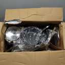 Farberware Classic Stainless Steel Cookware Pots and Pans Set, 15-Piece,50049,Silver
