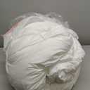 NTBAY Twin Comforter - Down Alternative Duvet Insert, All Season Bedding Quilted with Corner Tabs, Machine Washable, Soft Comforter Only, White