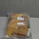 Flower Design Round Area Rugs,Absorbent Quick Dry Kitchen Rugs,Washable Decorative Irregular Bedroom Rug, Anti Slip Flower Rug,Yellow,47x47 Inches,1 Piece