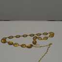 Women's Concho Chain Belt Western Cowgirl Metal Waist Chain Belt for Dress (XL - 59 in)