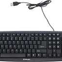 Verbatim 99201 SLIMLINE CORDED USB KEYBOARD BLACK 