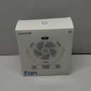 Gaiatop Portable Camping Fan with LED Lantern, Power Display 360° Head Rotation, Hanging Hook for Tent, 3 Speed Quiet Rechargeable, 4000mAh Battery Operated USB Fans for Indoor Outdoor Travel Green