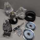 POSEAGLE 3 Pack Pre-Greased 918-06980 Spindle Assembly with 756-05034A Idler Pulley 954-04077A Belt 5/8x134 for Cub Cadet XT1 50 XT1 GT50 Craftsman G8200 G8300 Troy Bilt Super Bronco 50 Lawn Tractors