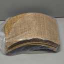 36in Extra Large Christmas Tree Collar - Wicker Woven Tree Collars for Artificial Trees - Large Rattan Rustic Farmhouse Basket for Tree Base Cover with Cord Cut-Out for 7.5ft 9ft 12ft Tree(Natural)