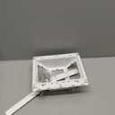 Legrand Pass & Seymour TV3WW 3 Gang Recessed TV Box, Frame Only, White (1 Count)