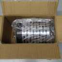 Mini Stove Heating Cover Stainless Steel Portable Warming Outdoor Heater Folding Warming Stove Cover Portable Stainless Steel Tent for Outdoor Backpacking Hiking