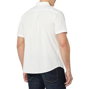 Amazon Essentials Men's Slim-Fit Short-Sleeve Poplin Shirt White XL