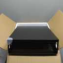 Coffee Pod Holder Counter Coffee Vertuo Capsules Storage Organizer with Sliding Drawer Compatible For 35 K-Cup Pods No Assembly Needed Black