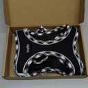 haapaw Dog Harness with Leash Set, No Pull Adjustable Reflective Step-in Puppy Harness with Thickened Padded Vest for Extra-Small/Small Medium Dogs (Black, M)