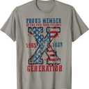 Gen X Proud Member Of The Fuck Your Feelings T-Shirt (Small)