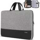 Ytonet 14 Inch Laptop Case, Water Resistant Laptop Sleeve Cover Computer Carrying Bag Compatible with 14 inch MacBook Air, MacBook Pro, HP, Lenovo, Dell, Asus, Acer, and Chromebook Notebooks, Grey