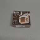 Retro Bluetooth Speaker, Vintage Wireless Speaker, Portable Mini Radio Old Fashion Style for Room Decor Kitchen Desk Bedroom Office, Supports TWS Pairing for iPhone, Android Devices (Orange)