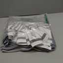 Homaxy Premium Kitchen Towels(18x 28, 6 Pack), Large Cotton 380 GSM Kitchen Hand Towels, Soft and Absorbent Terry Dish Towels, Multipurpose Tea Towel Set with Hanging Loop, Grey