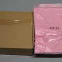 Putros Wedding Arch Cover 4FT, 5FT, 6FT Pink Spandex Fitted Round Top Chiara Backdrop Stand Covers 3 Set for Wedding Birthday Party Decoration