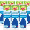 Scotch-Brite Non-Scratch Dishwand Refill, 14 Dish Wand Sponge Refills, Removes Stuck-on Food, Best for Nonstick Pots and Pans, Glass, Tubs & Showers, Fits all Scotch Brite Dishwands