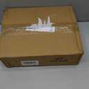 4oz Jars with Lids, Hoa Kinh 12 Pack Frosted Glass Jars with Lids Empty Cosmetic Containers Round Airtight Glass Jar with Inner Liners and Woodgrain Lid for Storing Lotions, Powders, and Ointments