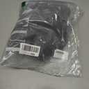 ZAFUL Womens Satin Joggers 2025 Boho Chic Cargo Jogger Pants High Waisted Stretch Silk Ankle Pants Slack Trousers (Black, L)