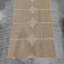 Spring Daisy Door Mat, Beige Floral Doormat for Outdoor & Indoor Entrance, Rustic Garden Decor, Rubber Waterproof Non-Slip Dust Absorbent Front Doormat, Easy Clean 60x35 Inch