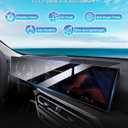 Karltys Upgrade Screen Protector for 2024 2025 2026 BMW X5 X6 X7 i7/2022-2025 i4 iX 14.9-Inch/12.3-Inch Accessories [No Glare & Fingerprint] Tempered Glass BMW