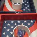 Outdoor Games Wooden Washer Toss Game with 8 Washers