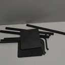 pickpiff 3 Pack Purse Holder Handbag Display Stand: Black Hanger Rack for Bags, Purses, and Wreath, Adjustable Hook Stand for Tabletop, Closet, and Retail Use for Vendors