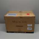 MALACASA 24-Piece Gourmet Porcelain Dinnerware Sets, Modern White Round Dish Set for 6 - Premium Serving Plates and Bowls Sets for Dessert, Salad, Soup, Pasta - Series AMELIA