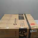 SUPERJARE 0.56'' Thick 12 Pcs 48 Sq Ft Rubber Top Exercise Equipment Mats, High Density EVA Foam Mats with Rubber Top, Interlocking Gym Flooring for Home Gym, Protective Workout Mat, Black/Grey