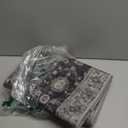 GENIMO Runner Rug for Hallways Machine Washable, 2x5 Non Slip Boho Vintage Lightweight Washable Runners, Thin Floor Rugs for Entryway Hallway Bathroom Laundry Room Corridor, Charcoal