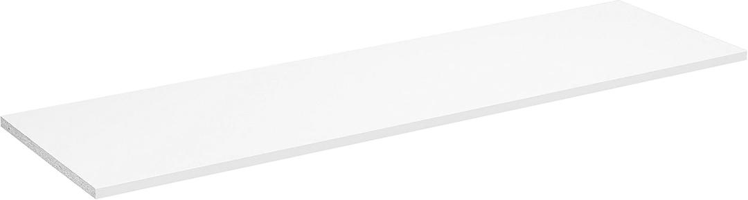 ClosetMaid SuiteSymphony Wood Top Closet Shelf, 48-Inch Wide, Pure White