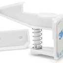 12 Pack Cabinet Locks Child Safety | Baby Safety Cabinet Locks NO Drilling 3M Adhesive Baby Proof Drawer Lock Child proofing cabinets latches for Kids Latch for Drawers & Door Child Safety Locks