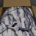 SEALY Electric Blanket Queen Size, Soft Ribbed Flannel to Sherpa Reversible Heated Blanket with Dual Control 10 Heat Settings & 1 to 12 Hours Auto-Off 84"x90" Machine Washable,