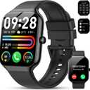 Smart Watch for Men Women(Answer/Make Call), 1.96" HD Smartwatch, 2025 New Fitness Watch with 112+ Sport Modes, Heart Rate, Sleep Monitor, Pedometer, IP68 Waterproof Activity Tracker for Android iOS