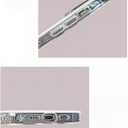 2 x for iPhone 16 Pro Max Butterfly Design Case, Cute Bling Shiny Glitter Camera Shockproof Protective Phone Cases Cover for Women Girls (Blue)