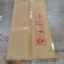 Delma Full Length Standing Mirror, Large Floor Mirror with Aluminum Frame for Bedroom, Bathroom, Living Room, Wall Mount or Freestanding Design(with Stand, Rect 69x24-Black)