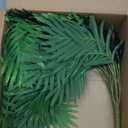 Artificial Palm Tree 30" Tall UV Resistant Tropical Areca Faux Plants Monstera Leaves Floral Arrangement Safari Leaves Party Suppliers Decorations