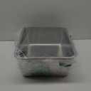 Stainless Steel Litter Box 2 Pack,Medium Metal Litter Box for Kitty/Cat/Rabbits, Easy to Clean, Non Stick Litterbox No Smell for Adult Cats (2 pack-Medium(17.7"x13.7"x6"))