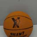 YGA Silent Basketball Size 7 (29.5"): Grooved Airless Indoor Basketball with Upgraded 95% Bounce - Ultra Quiet Basketball for Dribbling Indoor - Soft Foam Basketball with Realistic Grip & Deep Grooves (Gift Box, Ready to Play, Light Brown)