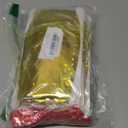 10 Pack Gold Backdrop Curtain 3.2ft x 8.2ft Metallic Tinsel Foil Fringe Curtains Photo Booth Background for Birthday Party Decoration Baby Shower Engagement Wedding Christmas Decoration (Gold)