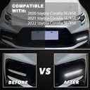 Switchback White/Amber LED Front Fog Daytime Running Lamp w/Dynamic Flash LED Turn Signal light Feature Compatible with Toyota Corolla 2020-2022 SE XSE Hybrid Accessories