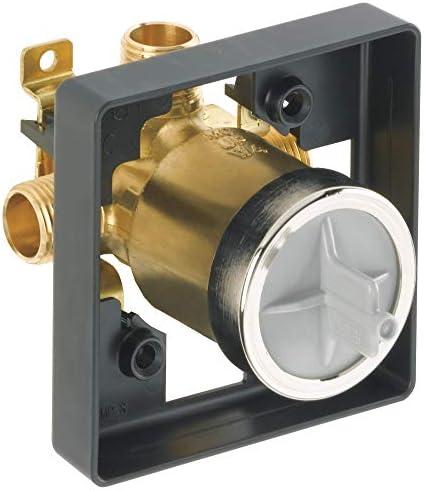 Delta Faucet R10000-UNBXHF MultiChoice Universal Shower Valve Body for Shower Faucet Trim Kits (Without Black Square)