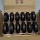 Set of 12 3 inch Black Floating Candles Large Unscented Dripless Water Wax Halloween Candles for Vases, Centerpieces at Wedding, Party, Pool, Halloween Holidays - 10 Hour Burning