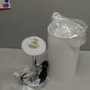 Fenmzee Touch Bedside Lamp - White, 3-Way Dimmable, USB A + C Charging, AC Outlet, 17.4inch Medium