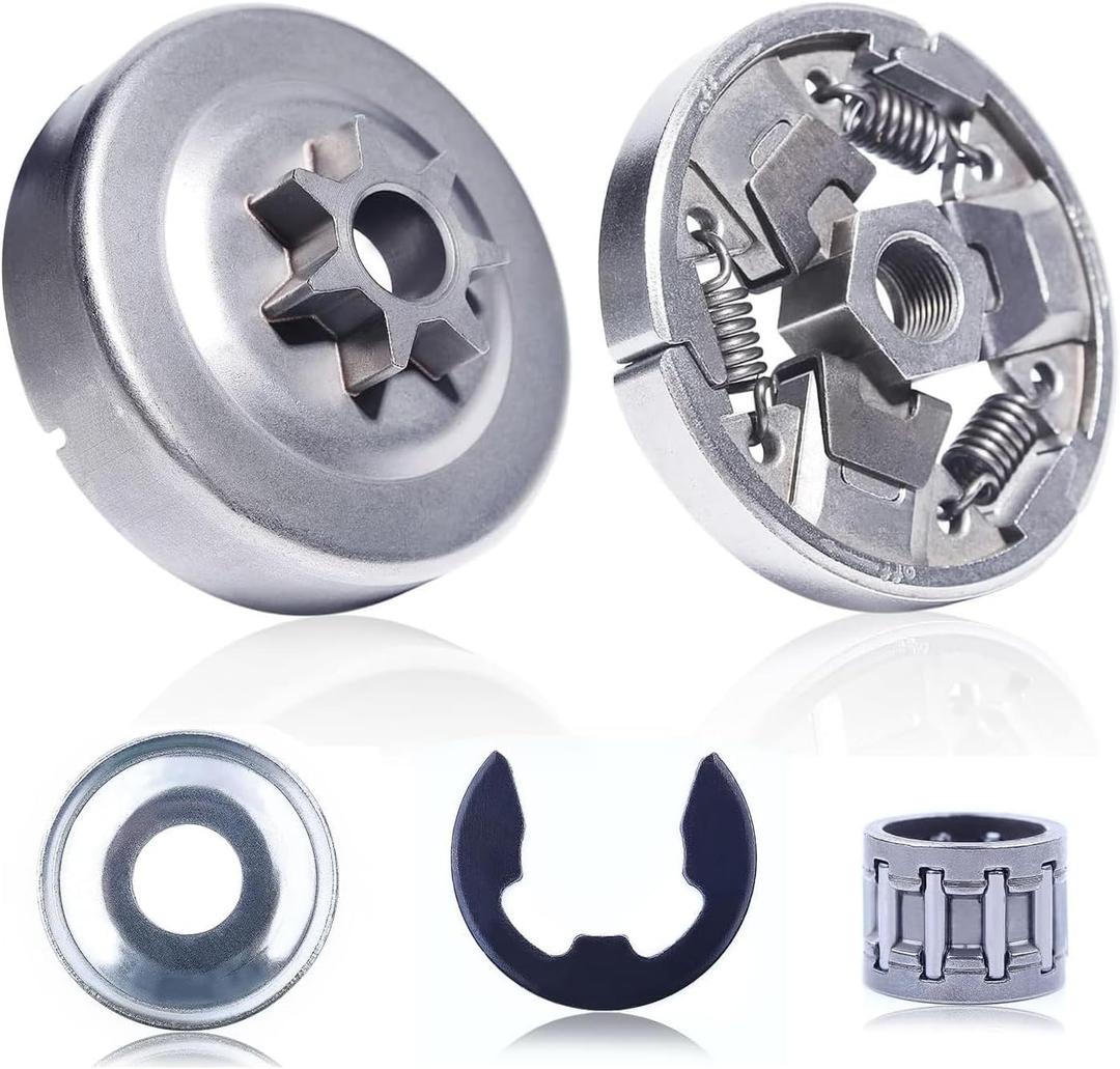 .325 Spur Sprocket Cover Clutch Drum Kit for Stihl MS261 MS261C MS271 MS271C MS291 MS291C Chainsaw Replace # 1121 160 2051, 1141 640 2001