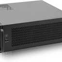 RackChoice 3U Rackmount Server Chassis ATX/Micro ATX/Mini-ITX (8x3.5 or 6x3.5+2x2.5,with Front 3x120mm Fan Support Standard ATX PSU or SFX PSU (Using the ATX to SFX Bracket with Chassis)